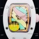 VS Factory Richard Mille RM 07-03 Marshmallow BonBon Watch Green Rubber Strap (4)_th.jpg